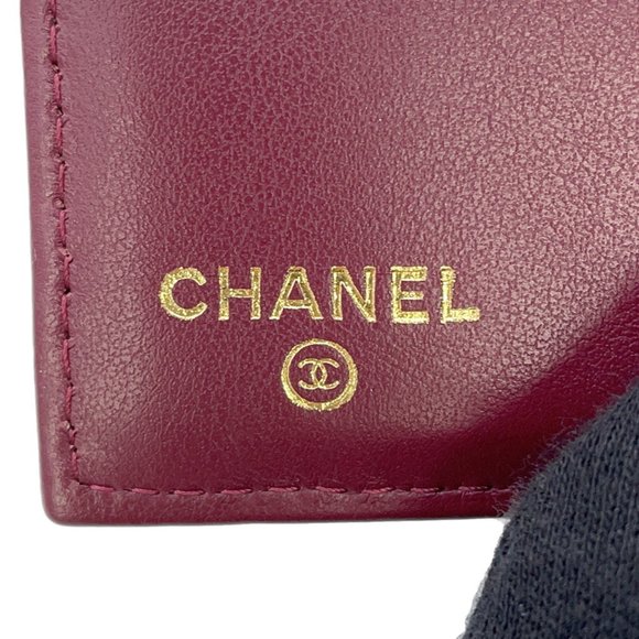 CHANEL Caviar Leather Logo Wallet - Picture 14 of 16